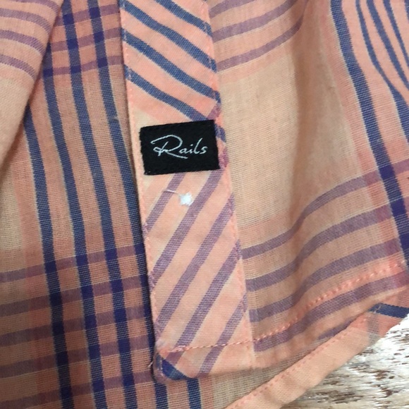 Rails Taylor Gauze Button Down Shirt NWOT - Picture 5 of 5